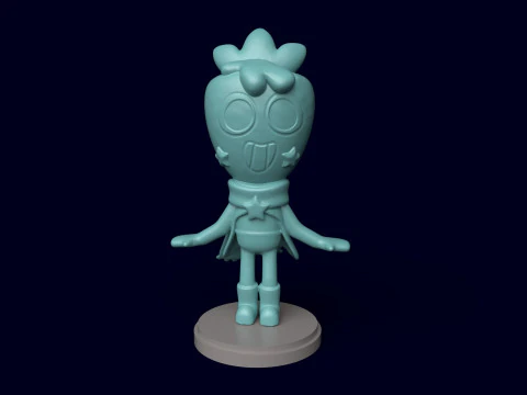 Dandys World Skin Star-Time Sprout 3D Print Model