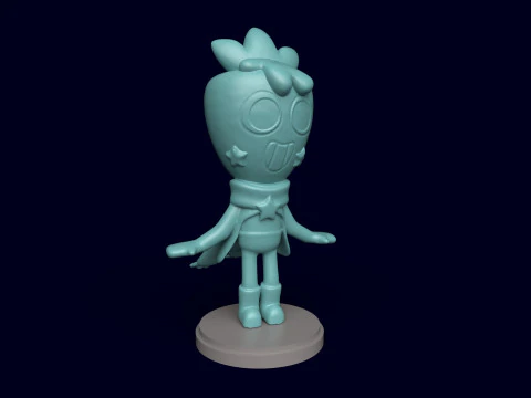 Dandys World Skin Star-Time Sprout 3D Print Model