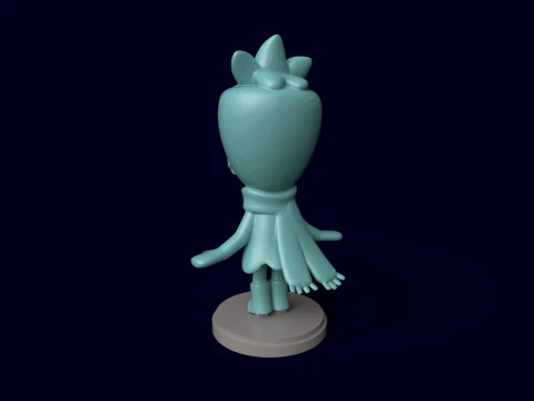Dandys World Skin Star-Time Sprout 3D Print Model