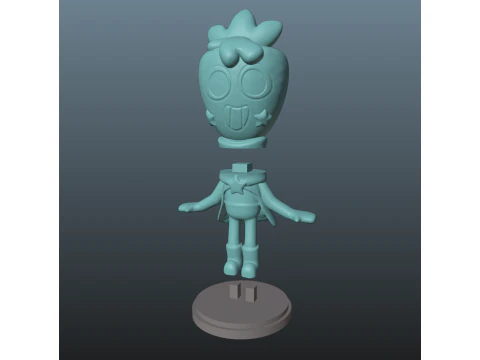Dandys World Skin Star-Time Sprout 3D Print Model