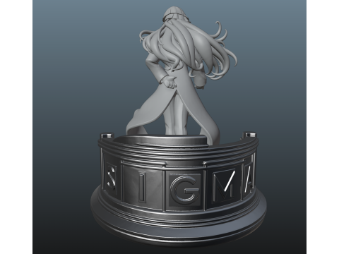 Bungo Stray Dogs Sigma 3D Принт Модель