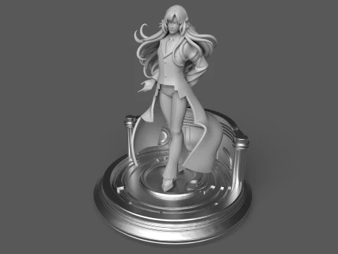 Bungo Stray Dogs Sigma 3D Print Model