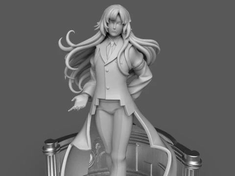 Bungo Stray Dogs Sigma 3D Print Model