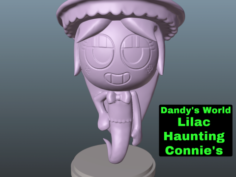 Dandys World Skin Lilac Haunting Connie 3D Print Model