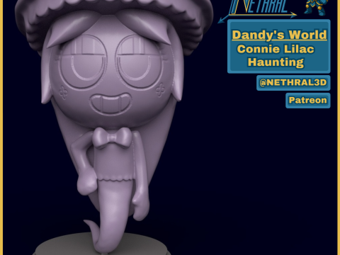 Dandys World Skin Lilac Haunting Connie 3D Print Model
