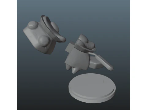 Dandys World Skin Served Eggy Pebble 3D Print Model