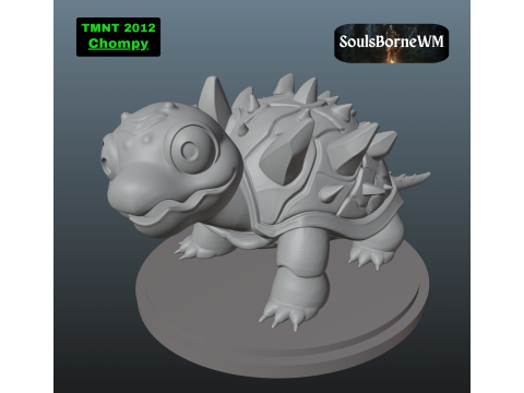 TMNT Chompy Modèles 3D en vedette