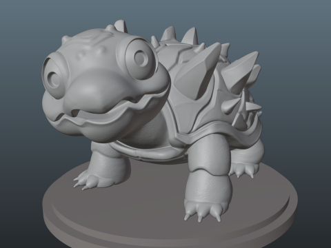 TMNT Chompy Model Cetak 3D