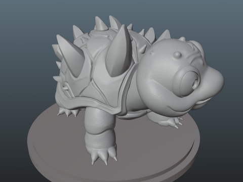 TMNT Chompy Model Cetak 3D