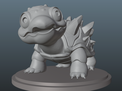 TMNT Chompy Model Cetak 3D