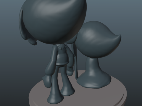 Dandys World Blot 3D 프린트 모델
