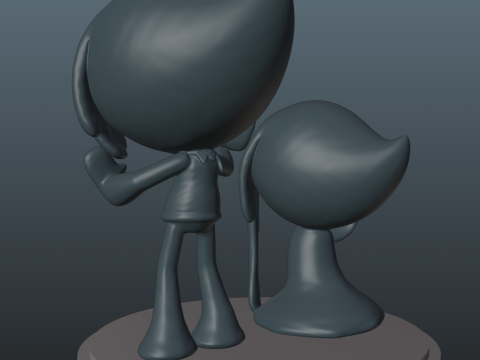 Dandys World Blot 3D 프린트 모델