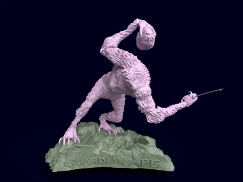 Sekiro Guardian Ape Phase 2 3D Print Model