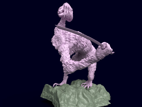 Sekiro Guardian Ape Phase 2 3D Print Model