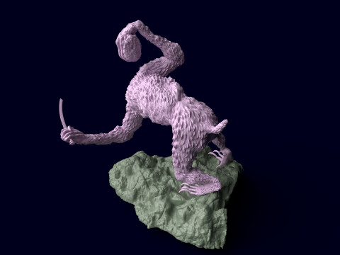 Sekiro Guardian Ape Phase 2 3D Print Model