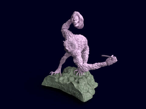 Sekiro Guardian Ape Phase 2 3D Print Model