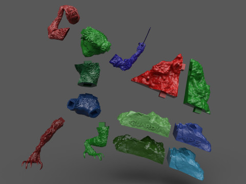 Sekiro Guardian Ape Phase 2 3D Print Model