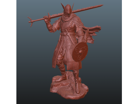 Elden Ring Nightreign Wylder 3D-Druckmodell