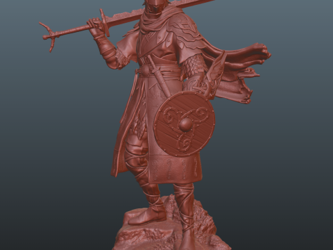 Elden Ring Nightreign Wylder 3D-Druckmodell
