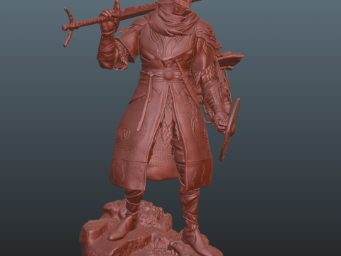 Elden Ring Nightreign Wylder 3D-Druckmodell