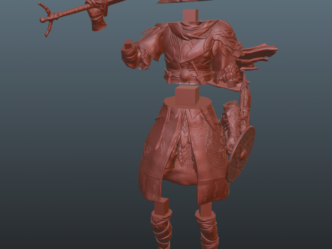 Elden Ring Nightreign Wylder 3D-Druckmodell