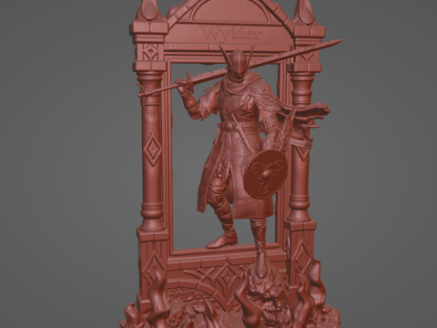 Elden Ring Nightreign Wylder V3 Collector Style 3D 打印模型