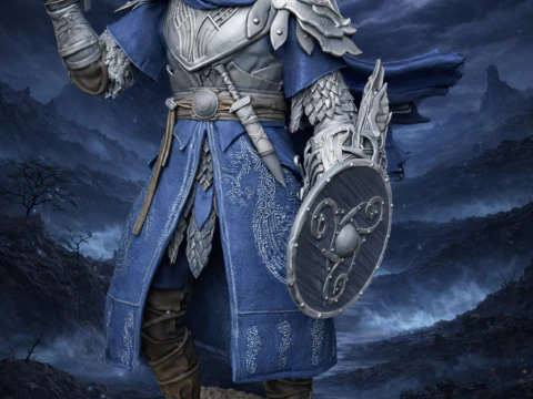 Elden Ring Nightreign Wylder V3 Collector Style 3D Print Model