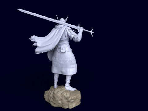 Elden Ring Nightreign Wylder V3 Collector Style 3D Print Model