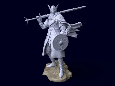 Elden Ring Nightreign Wylder V3 Collector Style 3D Print Model