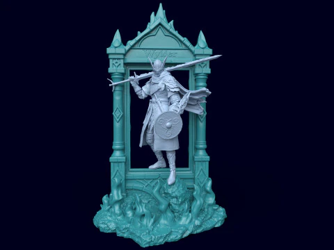 Elden Ring Nightreign Wylder V3 Collector Style 3D Print Model