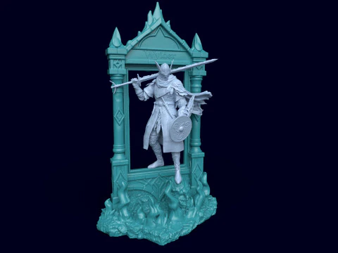 Elden Ring Nightreign Wylder V3 Collector Style 3D Print Model