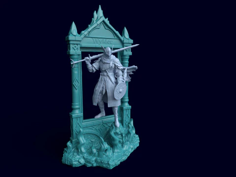 Elden Ring Nightreign Wylder V3 Collector Style 3D Print Model