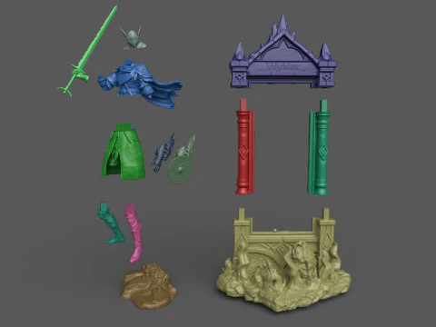Elden Ring Nightreign Wylder V3 Collector Style 3D Print Model