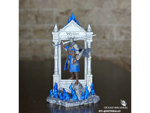 Elden Ring Nightreign Wylder V3 Collector Style 3D Print Model