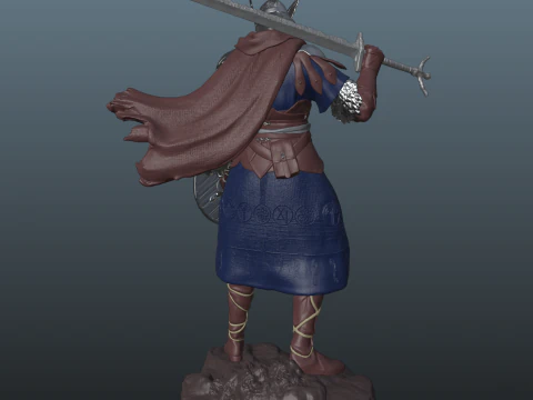 Elden Ring Nightreign Wylder V3 Collector Style 3D Print Model