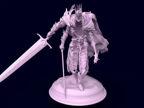 Elden Ring Nightreign Heolstor the Nightlord pose 1 and 4 Bonus 3D Print Model