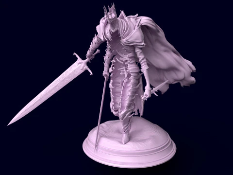 Elden Ring Nightreign Heolstor the Nightlord pose 1 and 4 Bonus 3D Print Model