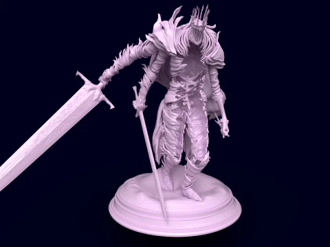 Elden Ring Nightreign Heolstor the Nightlord pose 1 and 4 Bonus 3D Print Model