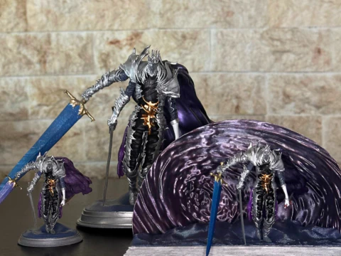 Elden Ring Nightreign Heolstor the Nightlord pose 1 and 4 Bonus 3D Print Model