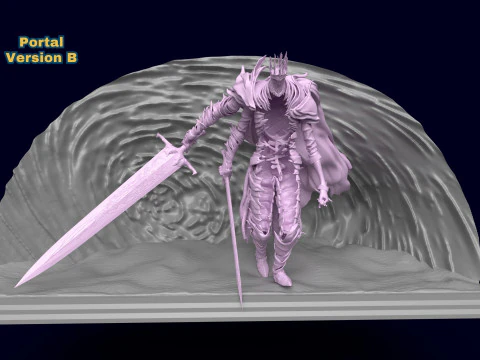Elden Ring Nightreign Heolstor the Nightlord pose 1 and 4 Bonus 3D Print Model