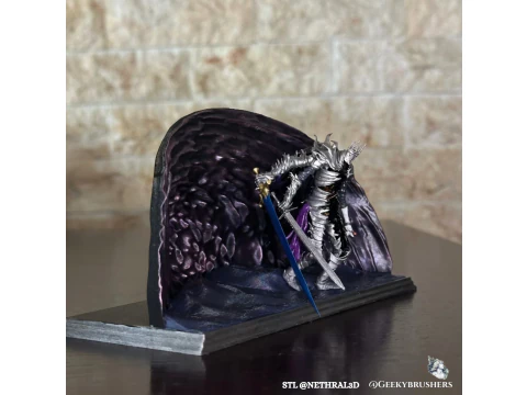 Elden Ring Nightreign Heolstor the Nightlord pose 1 and 4 Bonus 3D Print Model