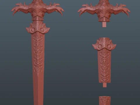 Elden Ring Nightreign Heolstor the Nightlord pose 1 and 4 Bonus 3D Print Model