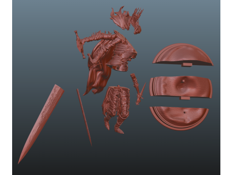 Elden Ring Nightreign Heolstor the Nightlord V3 4 Bonus 3D 打印模型