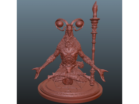 Elden Ring Nightreign Libra Creature of Night 3D 프린트 모델