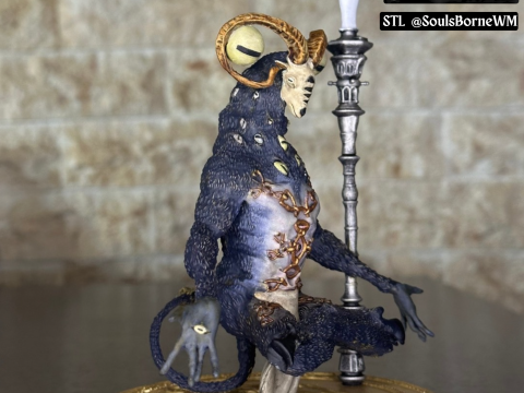 Elden Ring Nightreign Libra Creature of Night 3D 프린트 모델