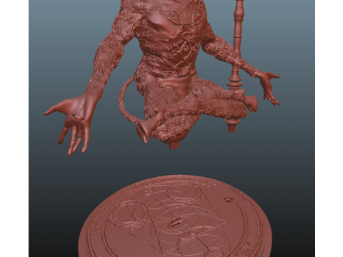 Elden Ring Nightreign Libra Creature of Night 3D 프린트 모델