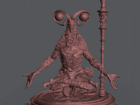 Elden Ring Nightreign Libra Creature of Night 3D 프린트 모델
