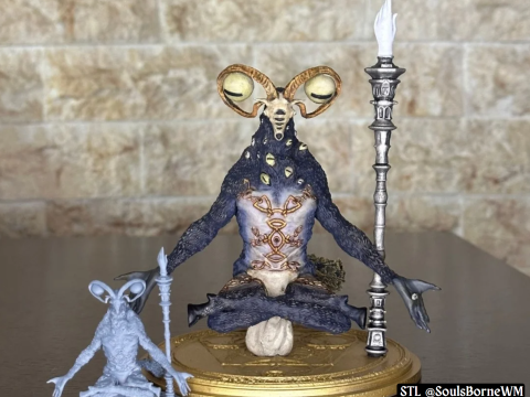 Elden Ring Nightreign Libra Creature of Night 3D 프린트 모델