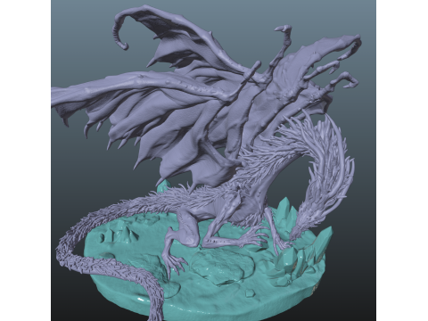 Elden Ring Nightreign Caligo Miasma of Night Modèles 3D en vedette