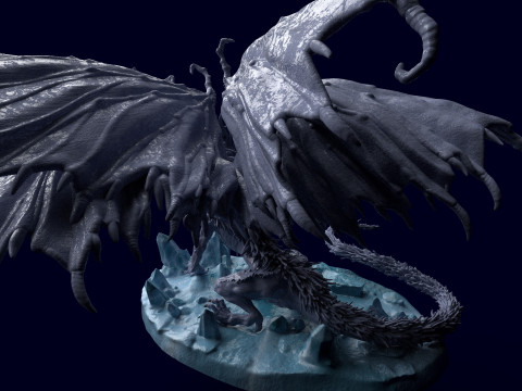 エルデンリング ナイトレイン カリゴ 夜の瘴気 3Dプリントモデル